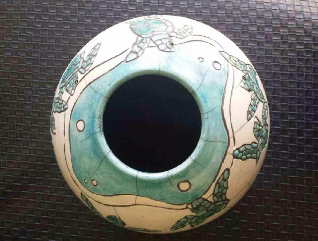 Robin Rodgers - Hatching Turtles bowl