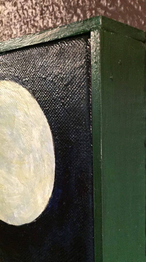 Judith Kaiser - "By the Light of the Moon" Acrylic Painting